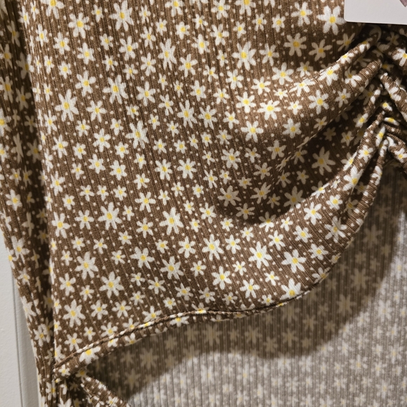 Jessica Simpson Tan Patterned Mini Dress - Picture 3 of 3